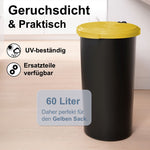 Lade das Bild in den Galerie-Viewer, KUEFA VL 60l Müllsackständer, Mülleimer, Sammelbehälter mit Scharnierdeckel
