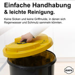 Lade das Bild in den Galerie-Viewer, KUEFA BSC LA 60L Müllsackständer mit Laserbeschriftung
