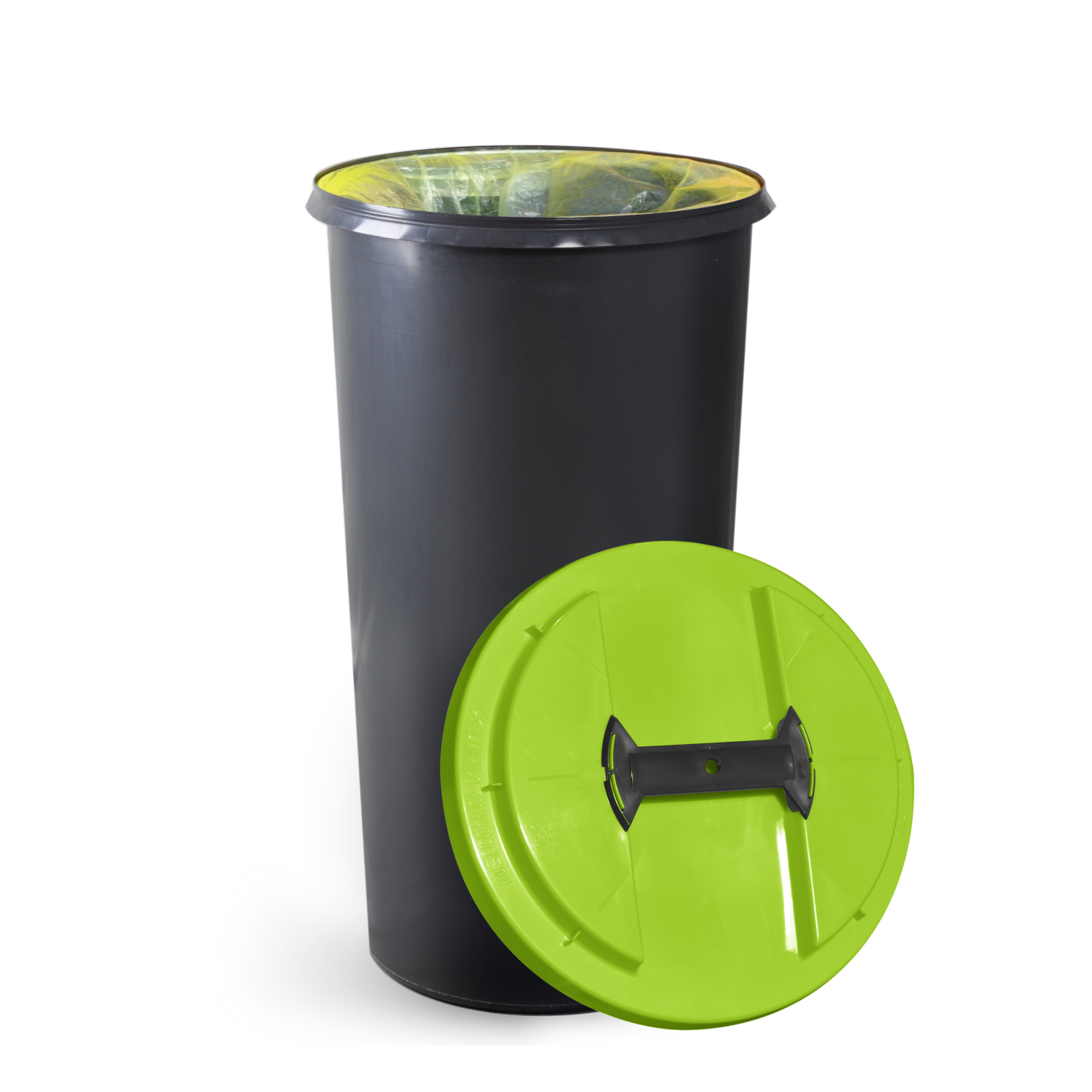 KOTARBAU® Müllsackständer 1 Fach Müllbehälter 33 x 77 x 85 cm Grüner Sack  Ständer Metall Plastikmüllständer Müllständer Müllsackhalter  Mülltütenhalter