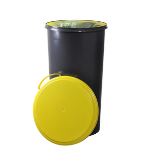 KUEFA VLC 60L Müllsackständer mit flachem Deckel