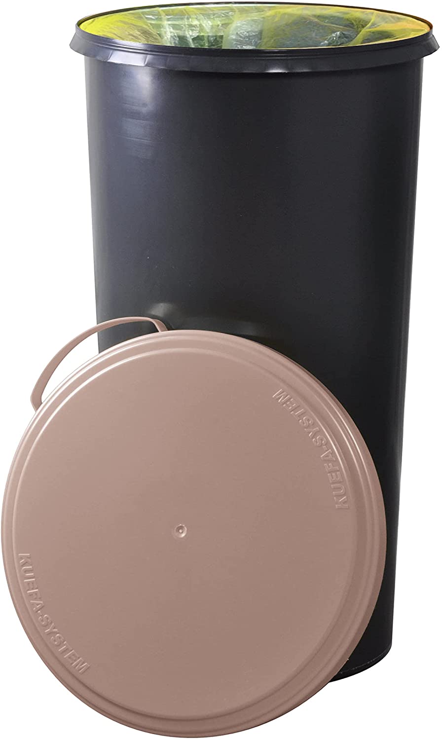 KUEFA VLC 60L Müllsackständer mit flachem Deckel